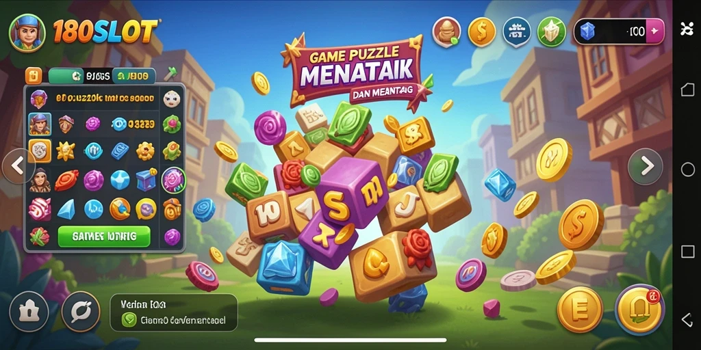 Gameplay menarik dan seru di 180SLOT dengan berbagai teka-teki.