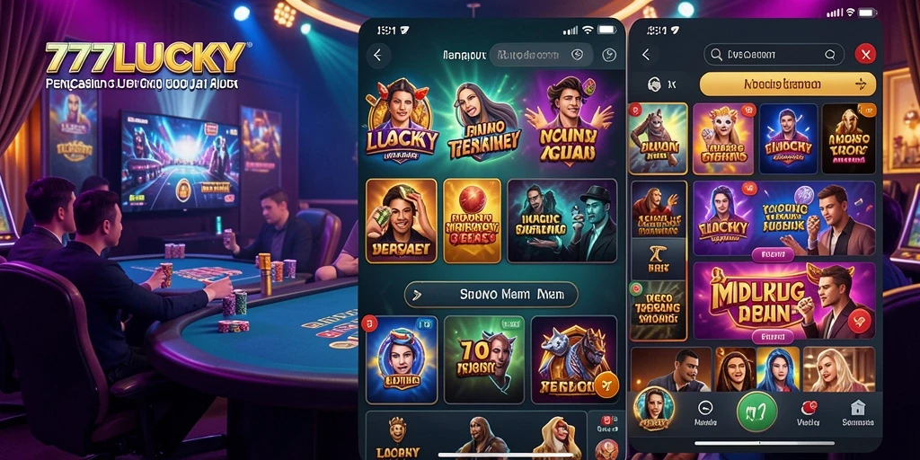 Tangkapan layar gameplay menarik dari aplikasi Live Casino 777LUCKY.
