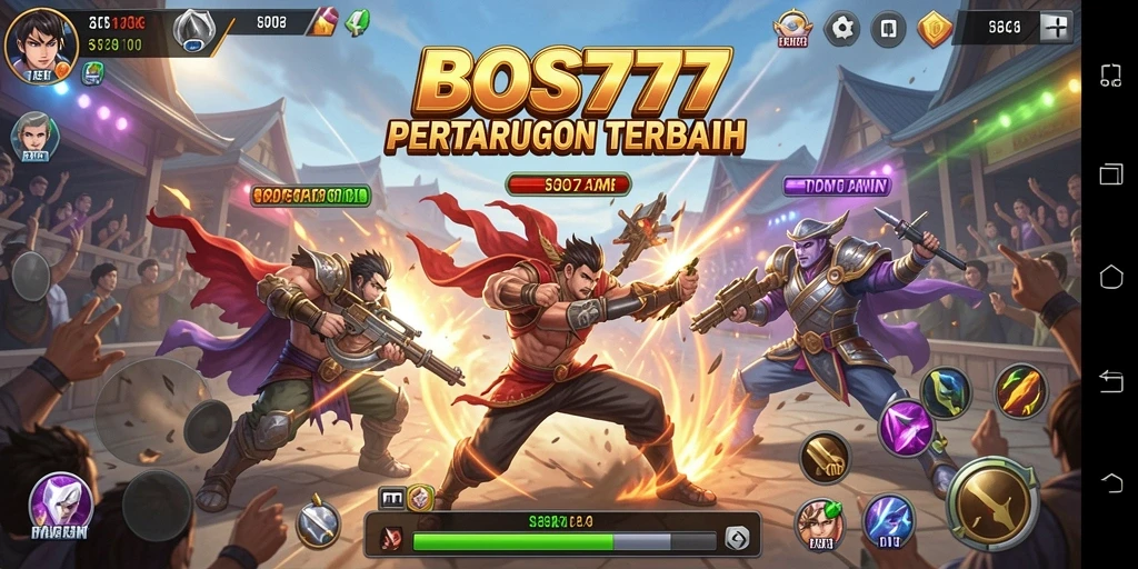 Gameplay BOS777 yang penuh aksi dalam pertarungan yang mendebarkan.
