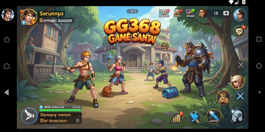 Tampilan menarik dari gameplay GG368 yang seru dan menghibur.