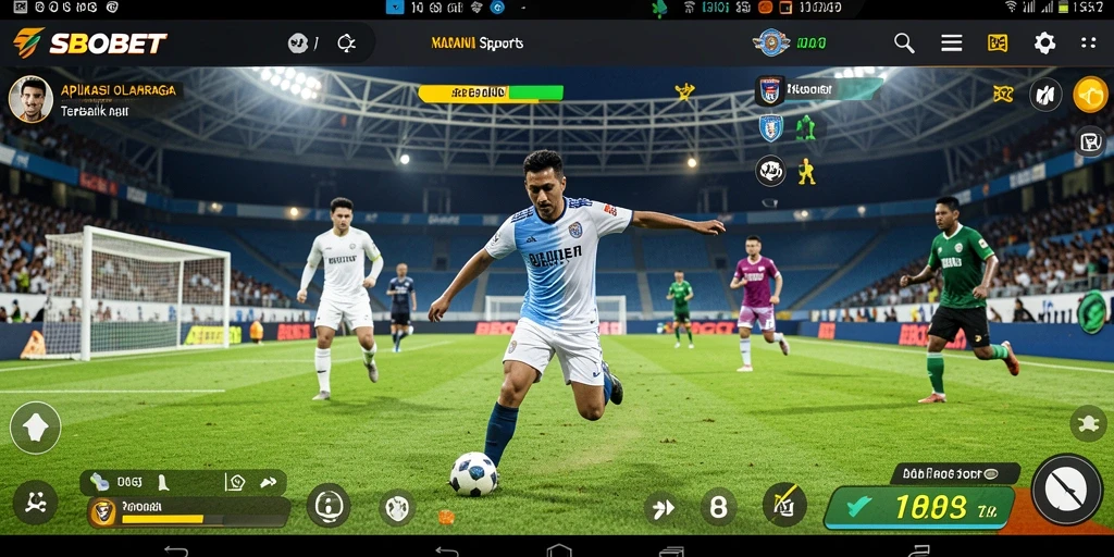Screenshot SBOBET menampilkan aksi seru dari gameplay Sports yang mendebarkan.