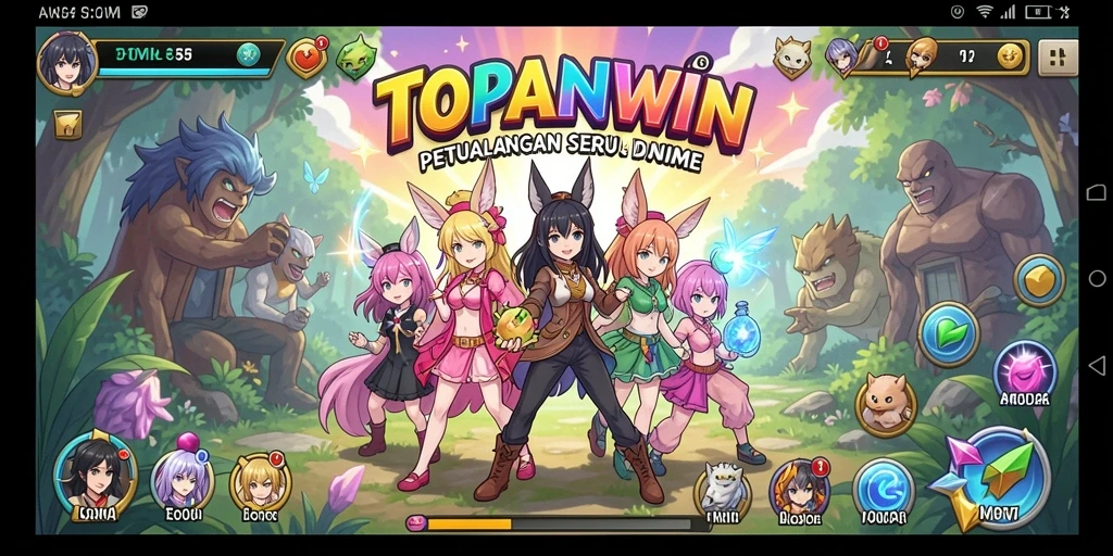 Tangkapan layar dari gameplay seru TOPANWIN yang menarik.