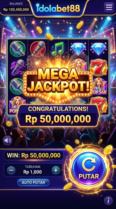 Tampilan utama aplikasi idolabet88 yang menarik dan mudah digunakan.
